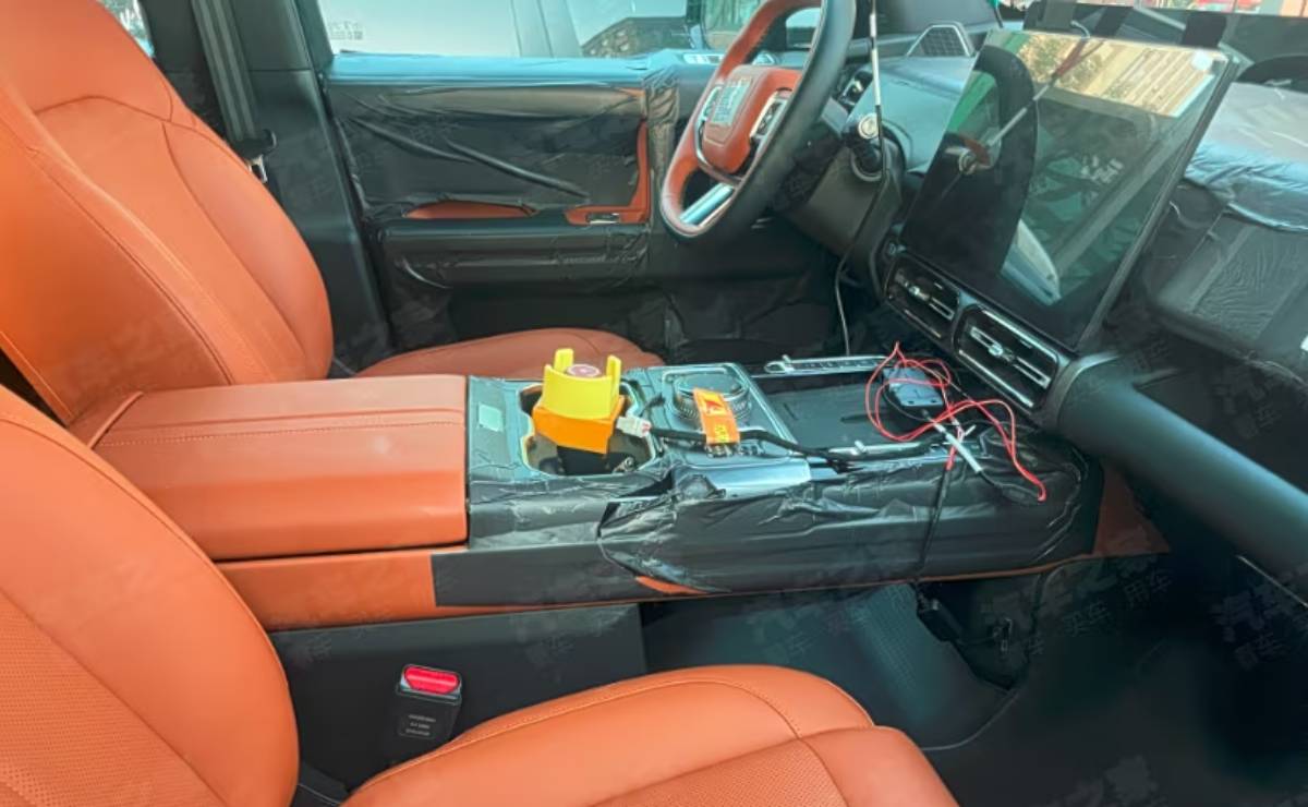 Jetour F700, la pick up que va por Toyota Hilux y Ford Ranger 4 Jetour F700 interior