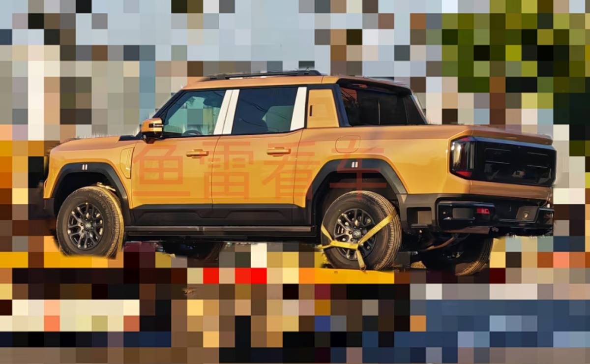 Jetour F700, la pick up que va por Toyota Hilux y Ford Ranger 3 Jetour F700 perfil