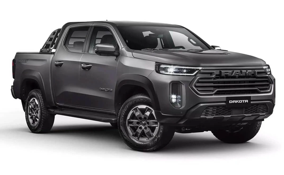 RAM Dakota, la otra pick up para un mercado para superar a Chevrolet S10 4 RAM Dakota perfil