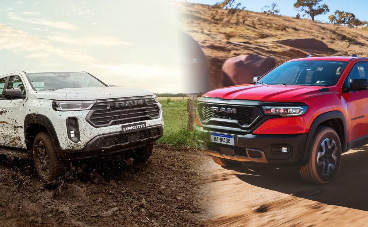 Rampage vs Dakota: ¿qué pick up de RAM elegir por el mismo precio? 1 Rampage y Dakota, las pick ups de RAM