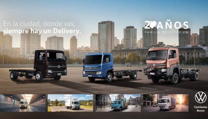 Volkswagen Camiones y Buses y los 20 años del Delivery
