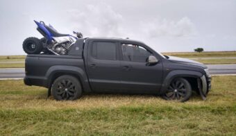 La Volkswagen Amarok que fue multada chocó contra un auto: ¿qué le espera a la pick up? 28 Multa y posterior choque de una Volkswagen Amarok