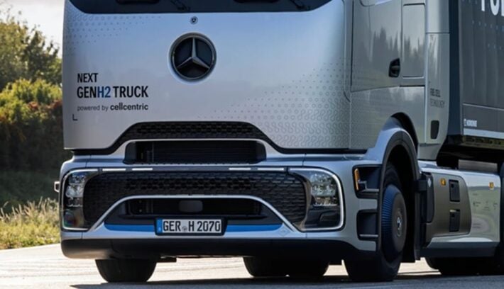 Daimler Truck Mercedes-Benz NextGenH2, el camión a hidrógeno