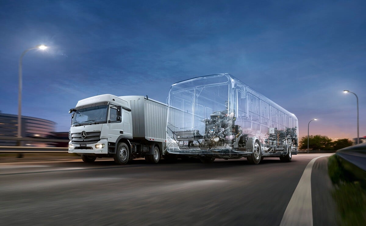 Mercedes Benz Camiones y Buses liderazgo