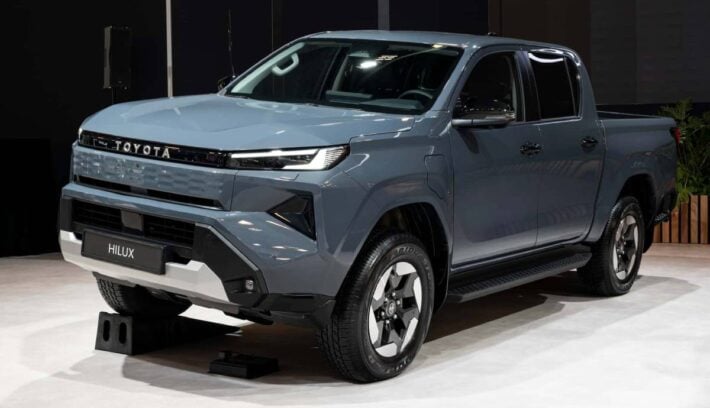 Toyota Hilux BEV, la versión eléctrica de la pick up mediana