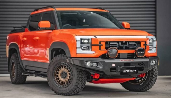 BYD Shark 6, la pick up híbrida