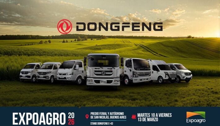 Dongfeng Argentina estará en Expoagro 2026