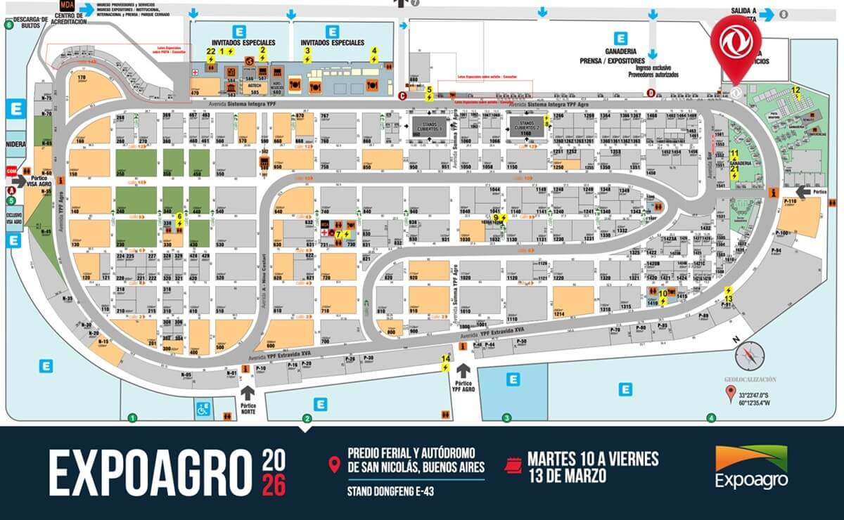 Dongfeng Argentina en Expoagro 2026