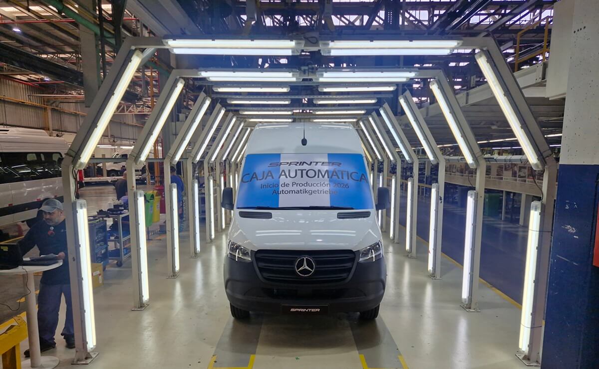 Mercedes Benz inicia la produccion de la Sprinter automatica