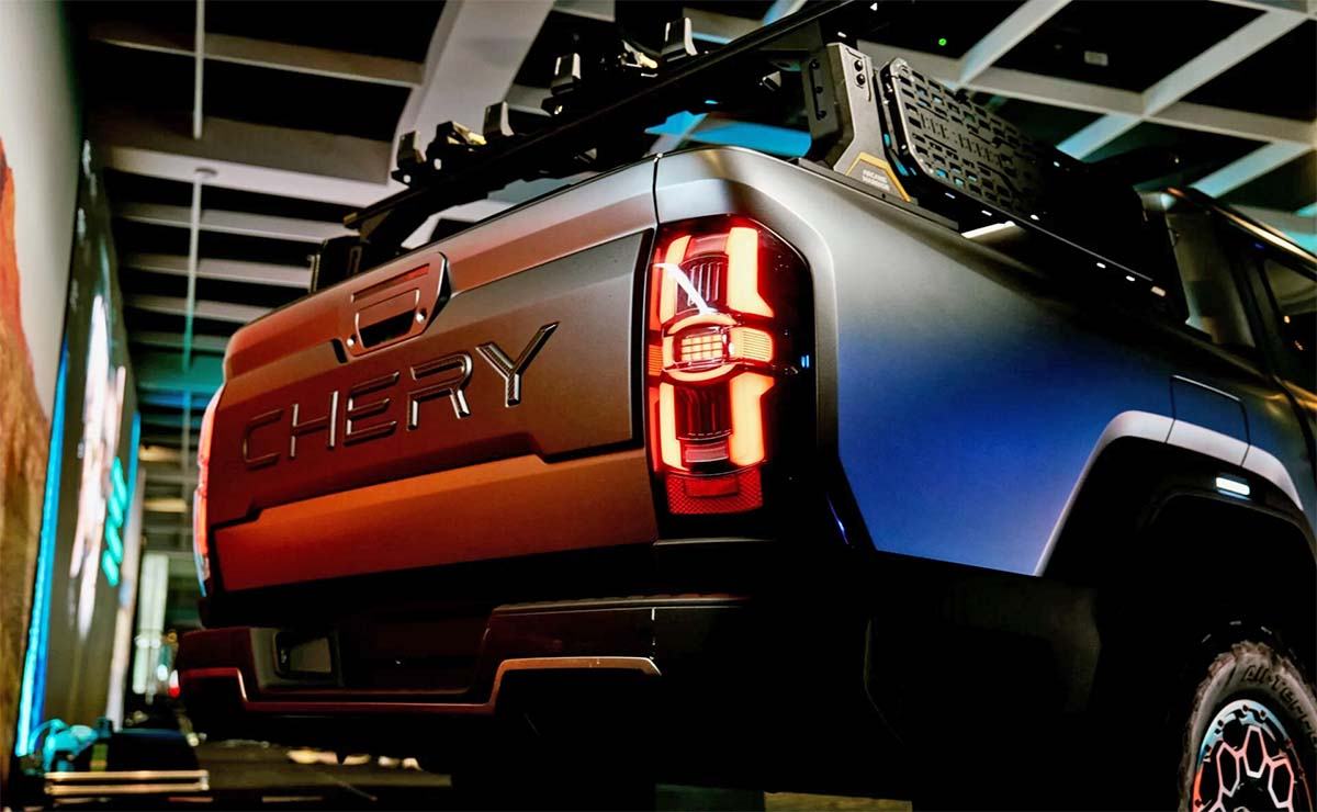 Chery KP31: la pick up híbrida diésel enchufable que desafía a la BYD Shark 1 Chery KP31