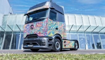 El nuevo Mercedes-Benz Actros L Art Edition