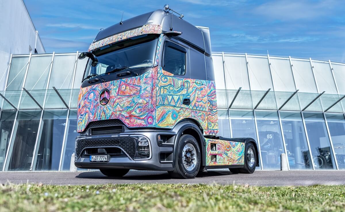 El nuevo Mercedes-Benz Actros L Art Edition