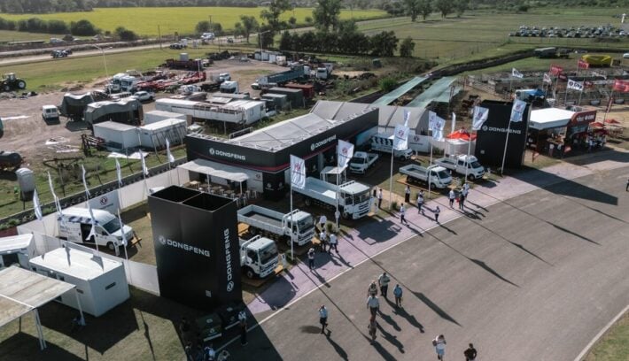 Dongfeng presentó su gama en Expoagro 2026