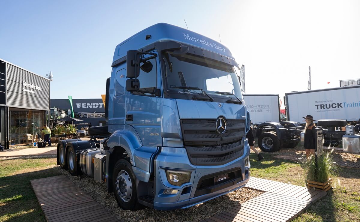 Nuevo Mercedes-Benz Axor en Expoagro 2026