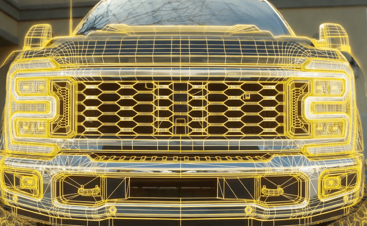 Se presentó una pick up única en su clase: 500 CV y base de Ford 1 Caterpillar pick up