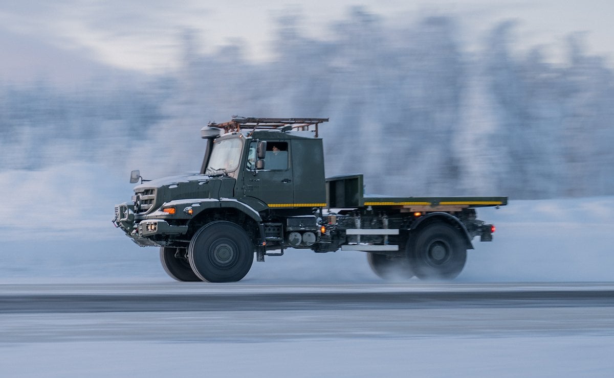 ¿Los camiones más fiables? Daimler Truck somete a sus Mercedes-Benz de defensa a pruebas extremas 4 Mercedes-Benz camiones