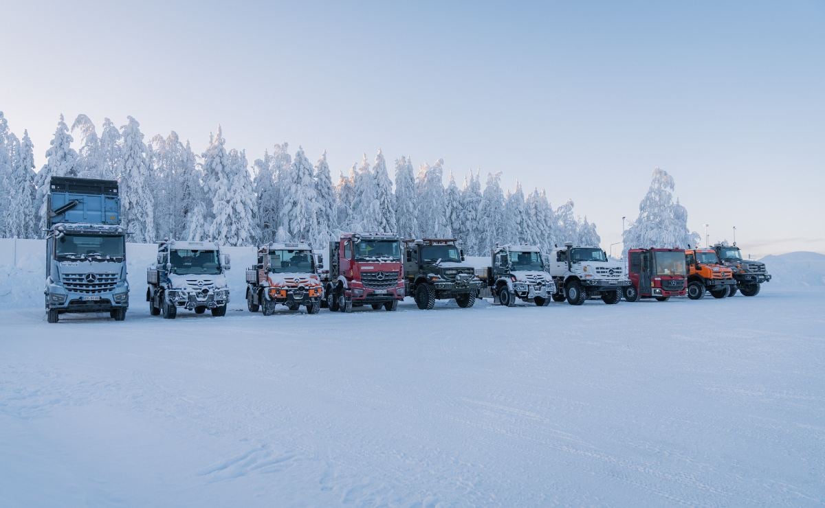 ¿Los camiones más fiables? Daimler Truck somete a sus Mercedes-Benz de defensa a pruebas extremas 1 Mercedes-Benz camiones