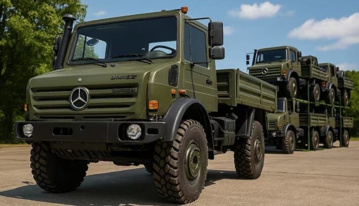 400 nuevos camiones UNIMOG para el Ejército Argentino