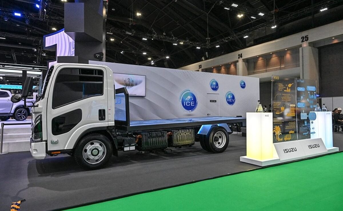 Se viene un nuevo camión a hidrógeno de Toyota y de Isuzu: ¿qué características tendrá? 3 Camion a hidrogeno de Isuzu