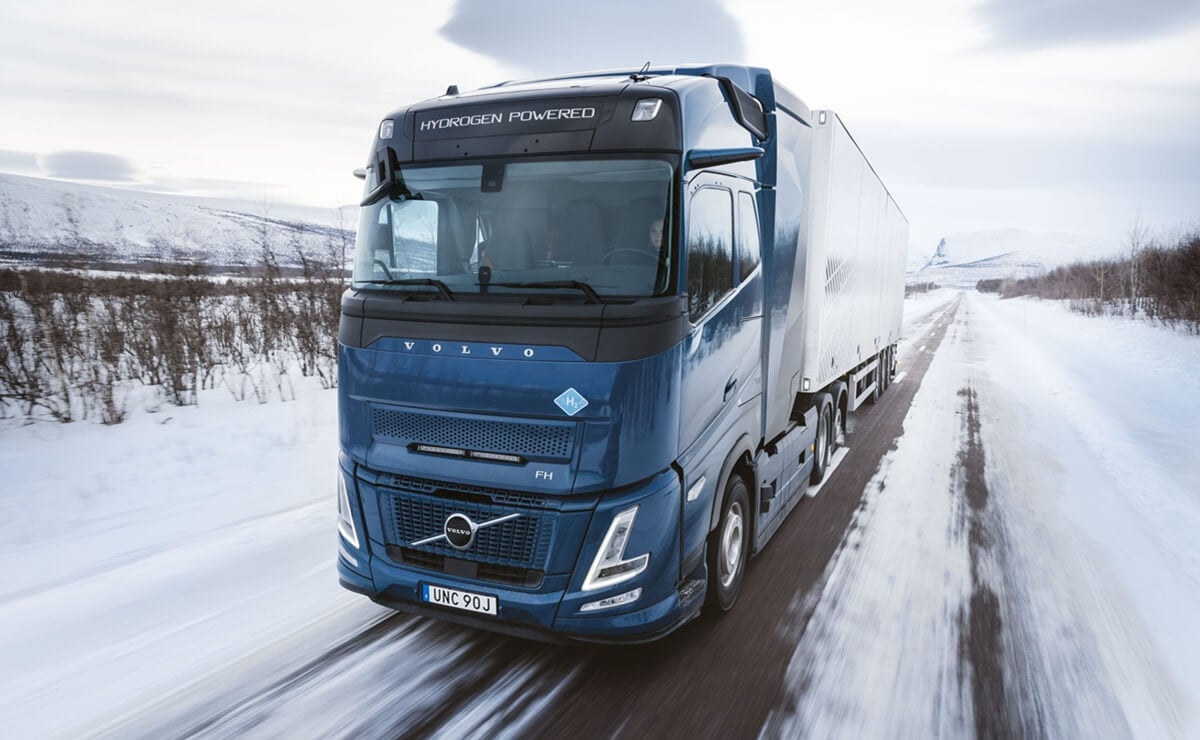 Camion a hidrogeno de Volvo