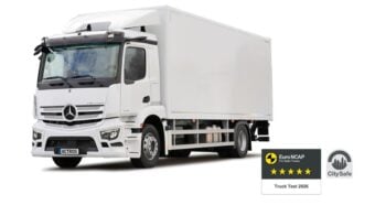 5 estrellas en Euro NCAP para el Mercedes-Benz Truck