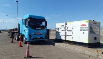 SANY y Codelco y su camión eléctrico