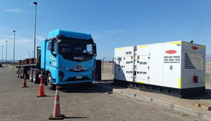 SANY y Codelco y su camión eléctrico