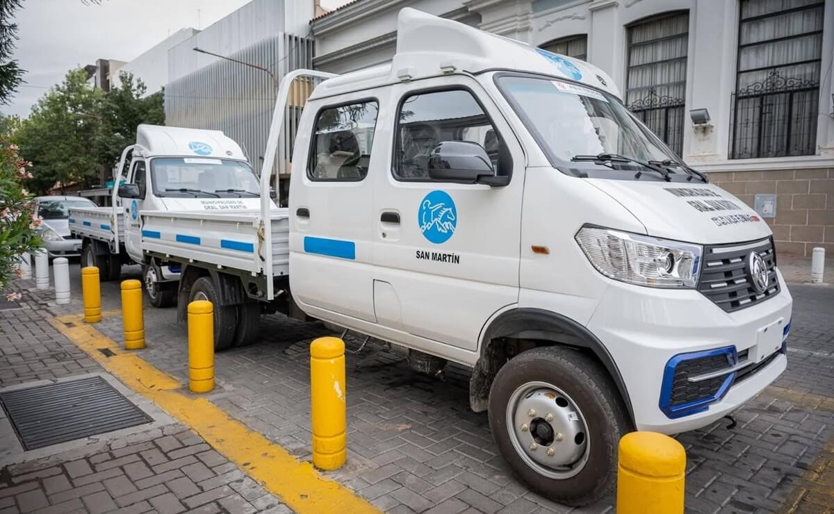 Dongfeng Argentina entregó una nueva flota a un municipio de Mendoza 1 Las dos nuevas unidades del Dongfeng Captain W 412