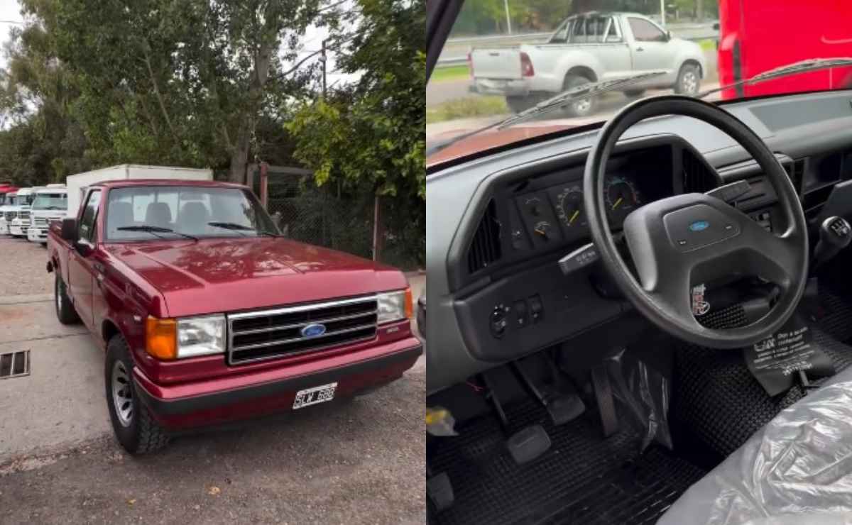 Una Ford F-100 de hace 32 años