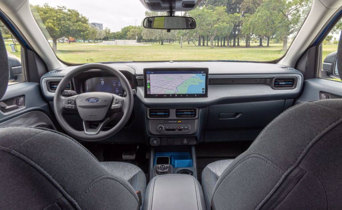 Ford aumentó los precios de la Maverick y estos son los nuevos valores de la pick up compacta 3 Ford Maverick interior
