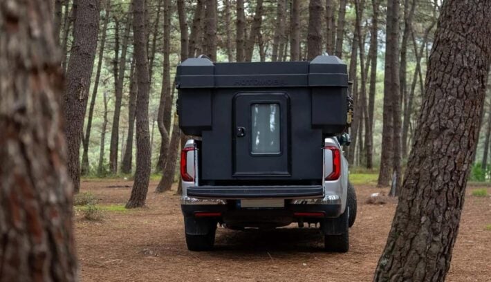 Hotomobil Atlas Cabin Box 2026 para convertir pick ups en campers