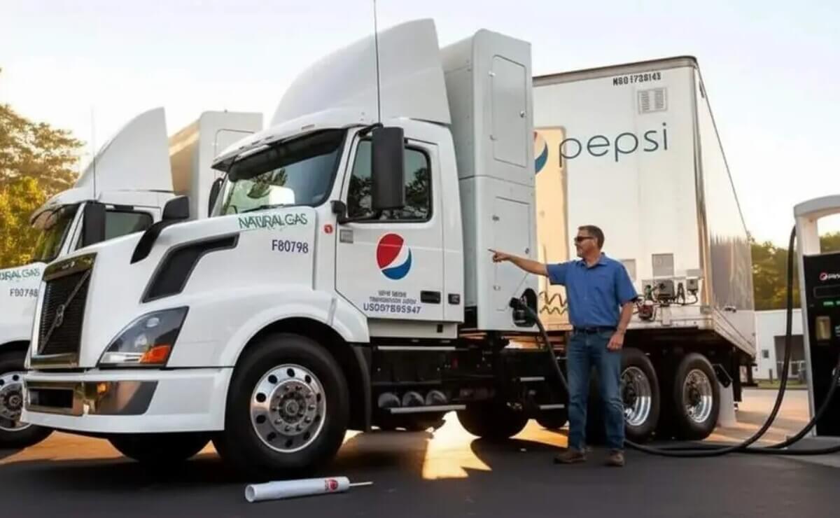 Nuevos camiones de Pepsico ahora electricos