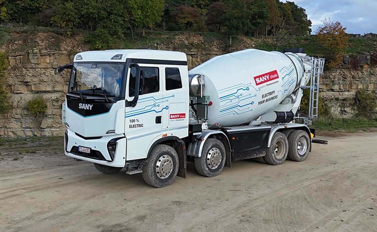 Este camión consiguió casi 700 km de autonomía en las peores condiciones: ¿cómo lo hizo? 4 Otro camion electrico de SANY