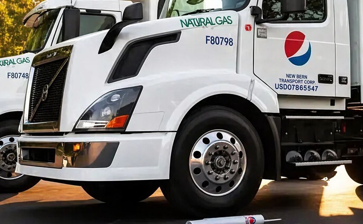 Electrificación de parte de la flota de camiones de PepsiCo