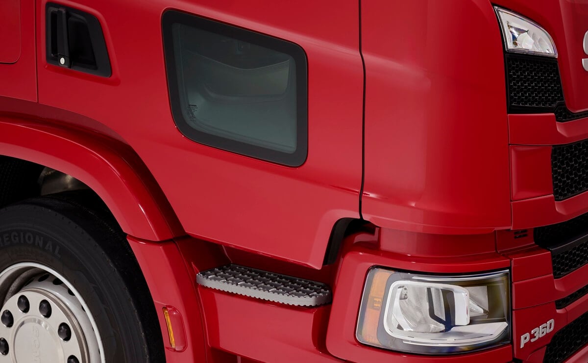 Scania P 360 4x2 obtuvo las 5 estrellas en Euro NCAP