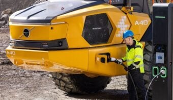 Volvo CE prepara nuevos camiones eléctricos