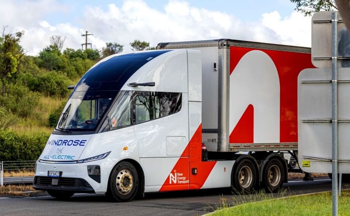 Windrose Global E700 camion electrico