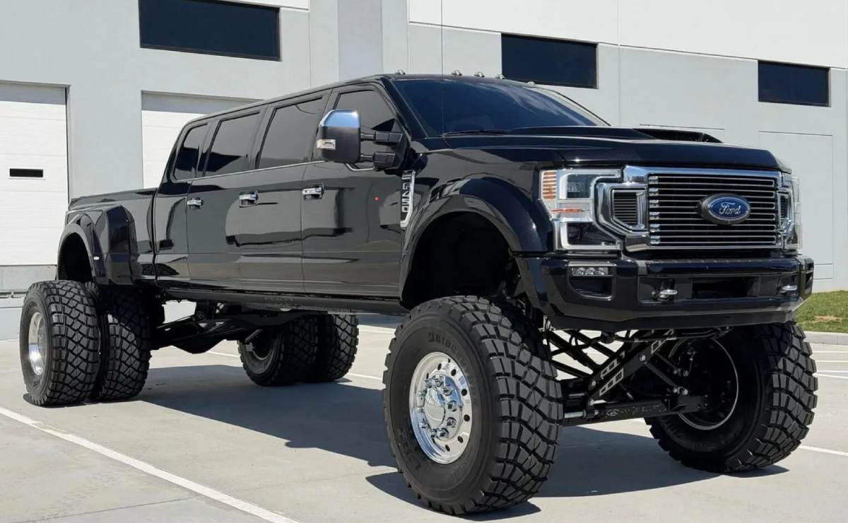 pick up ford f 450 platinum 4