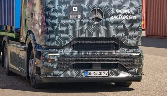 Mercedes-Benz eActros 600 y su gran recorrida