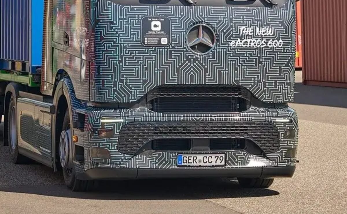 Mercedes-Benz eActros 600 y su gran recorrida