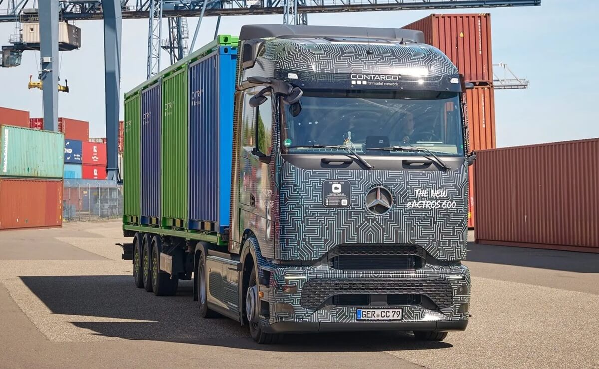Mercedes Benz eActros 600 camion electrico