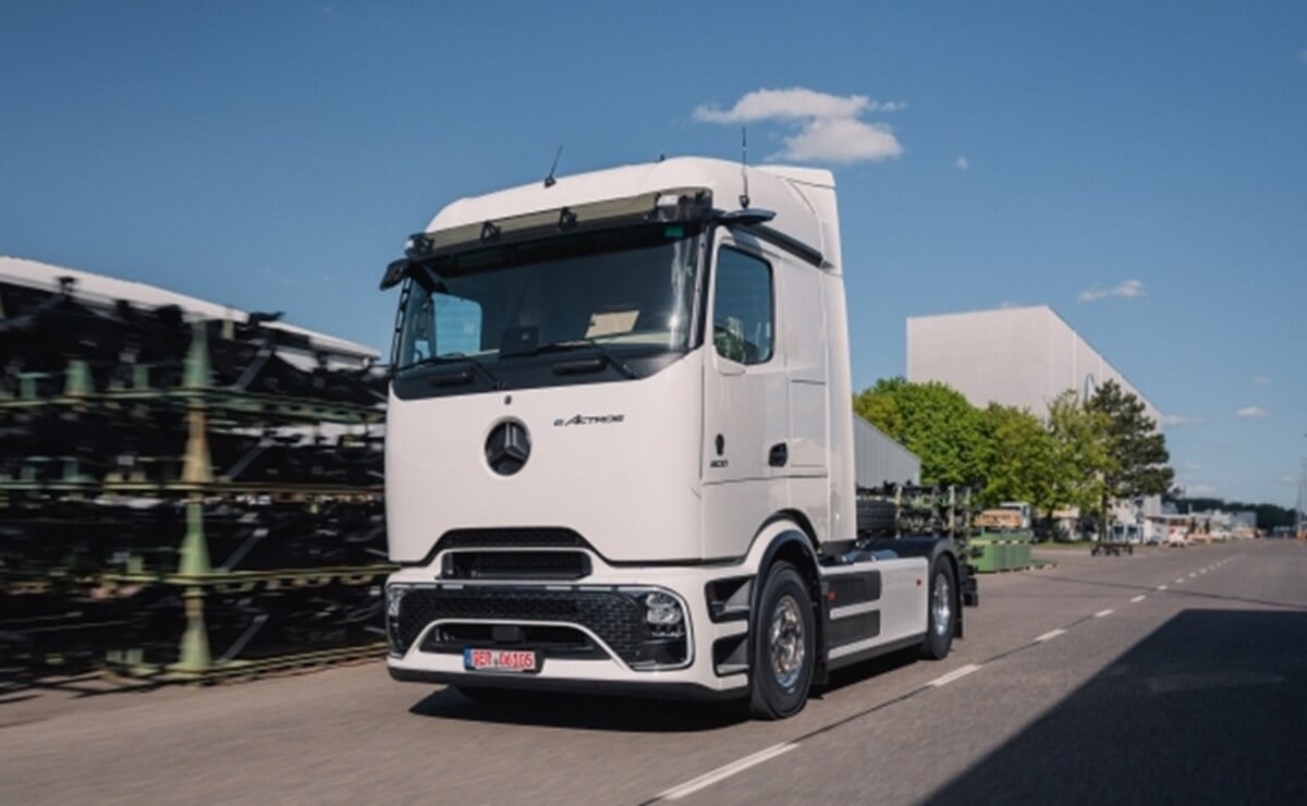 Mercedes-Benz eActros 600 y su gran recorrida