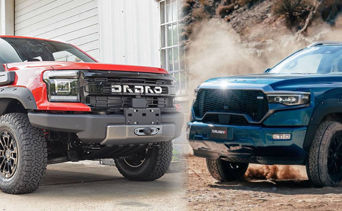 Las dos pick ups chinas que van por Toyota Hilux