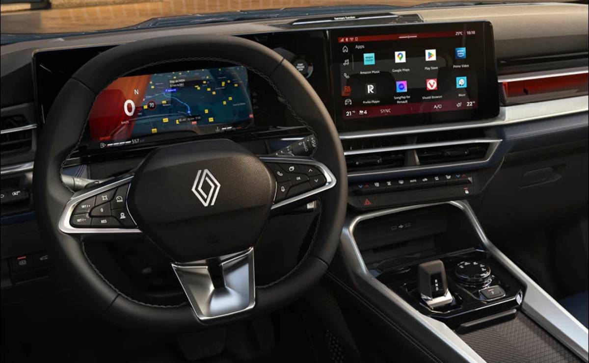 Renault Niagara 2027: esta es la nueva pick up que competirá contra Fiat Toro y Chevrolet Montana 3 Renault Niagara 2027 interior