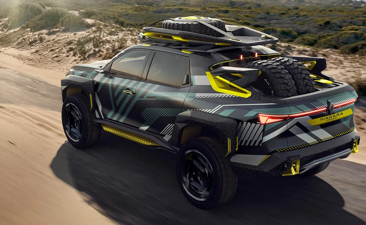 Renault confirmó la presentación de la Niagara: ¿cuándo llega la nueva pick up? 3 Renault Niagara parte trasera