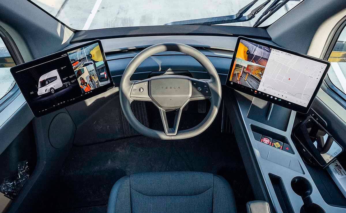 Tesla Semi interior