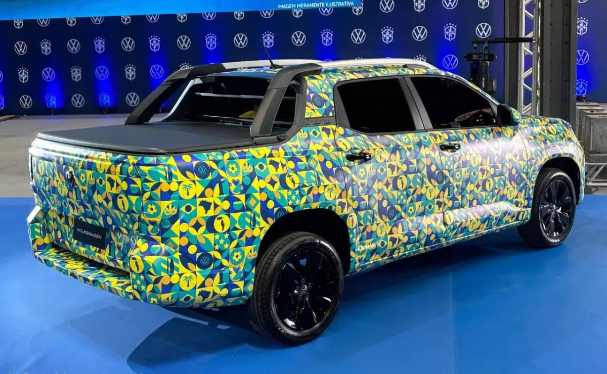Volkswagen mostró la Tukan, la pick up que reemplazará a la Saveiro y competirá contra Ford Maverick 3 Volkswagen Tukan camuflada