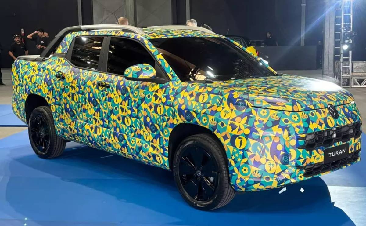 Volkswagen mostró la Tukan, la pick up que reemplazará a la Saveiro y competirá contra Ford Maverick 4 Volkswagen Tukan perfil