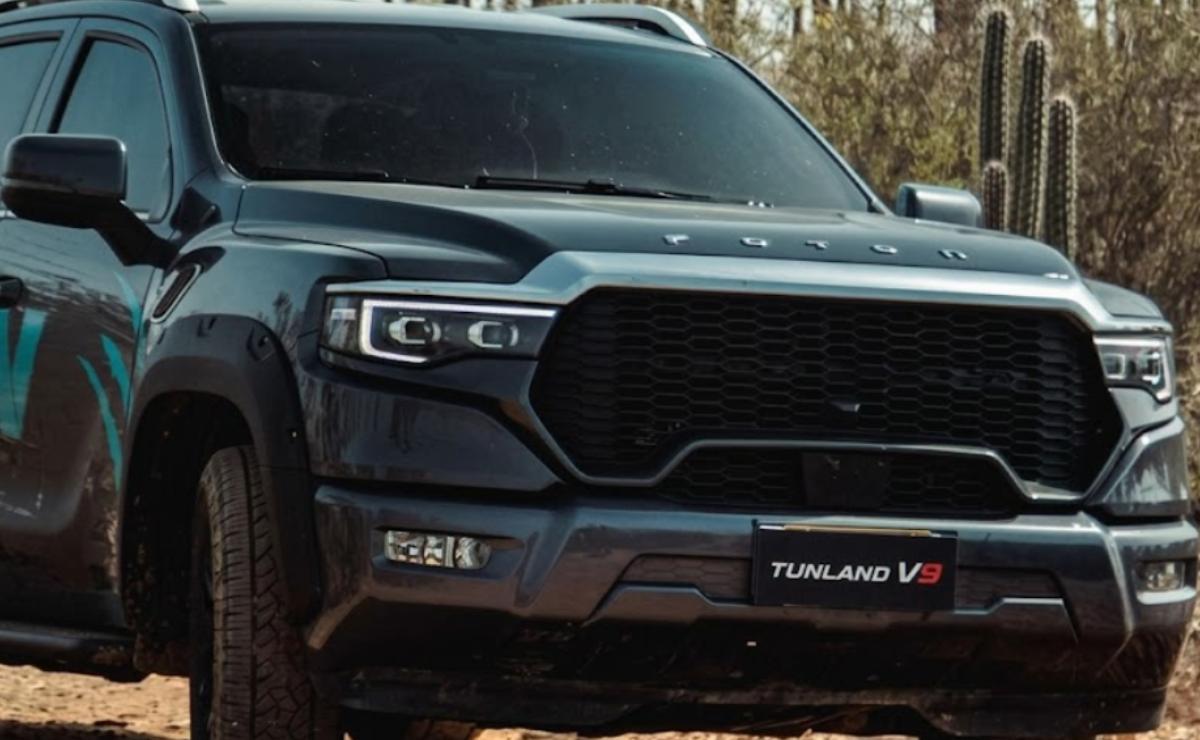 Foton Tunlad V9 Pro Sport: la pick up china que llegó para poner en dudas a Toyota Hilux 1 foton tunland v9 pro sport 1