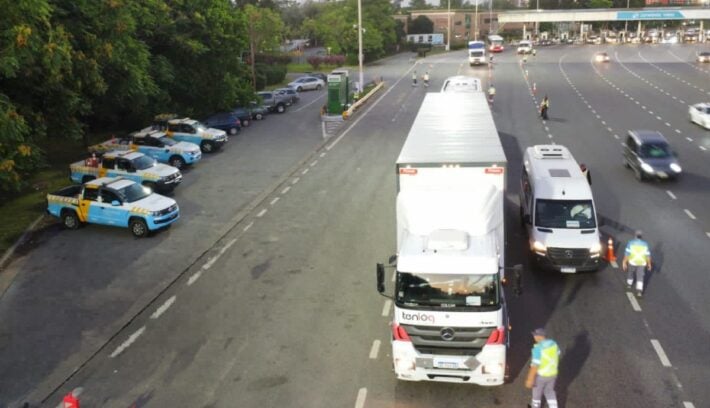 ANSV ruta camion control policia 1